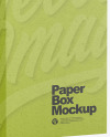 Kraft Paper Hanging Box Mockup