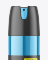 Glossy Metallic Polish Aerosol Bottle Mockup