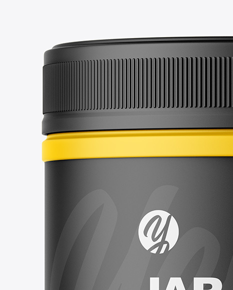 Matte Jar Mockup