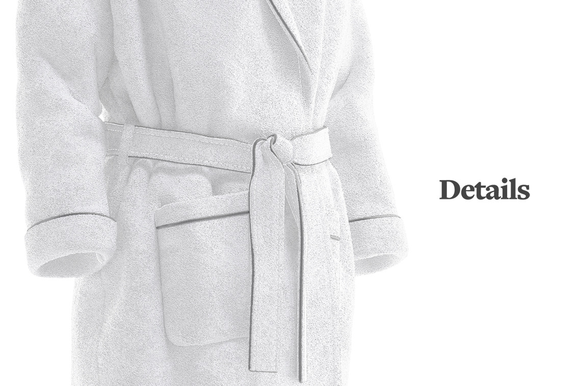 Hotel Bathrobe Mockup