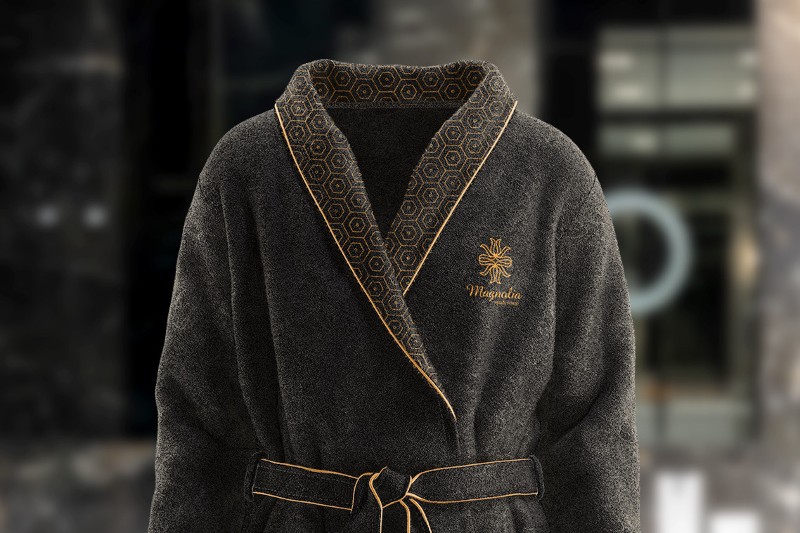 Hotel Bathrobe Mockup Hotel Bathrobe Mockup