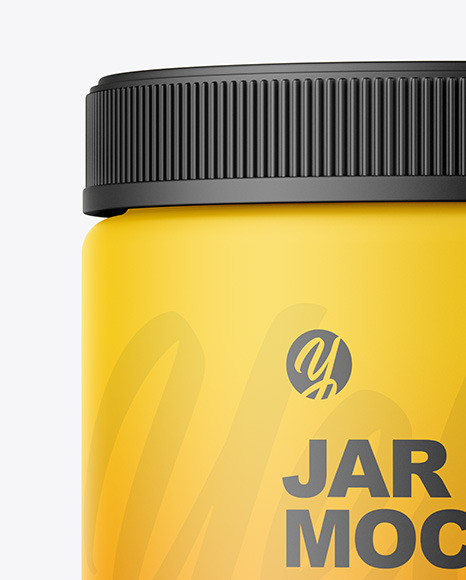 Matte Jar Mockup