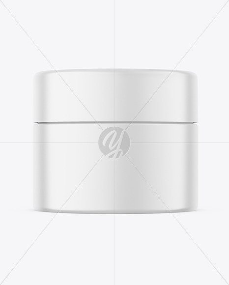 Matte Plastic Jar Mockup