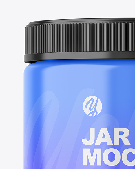 Glossy Jar Mockup