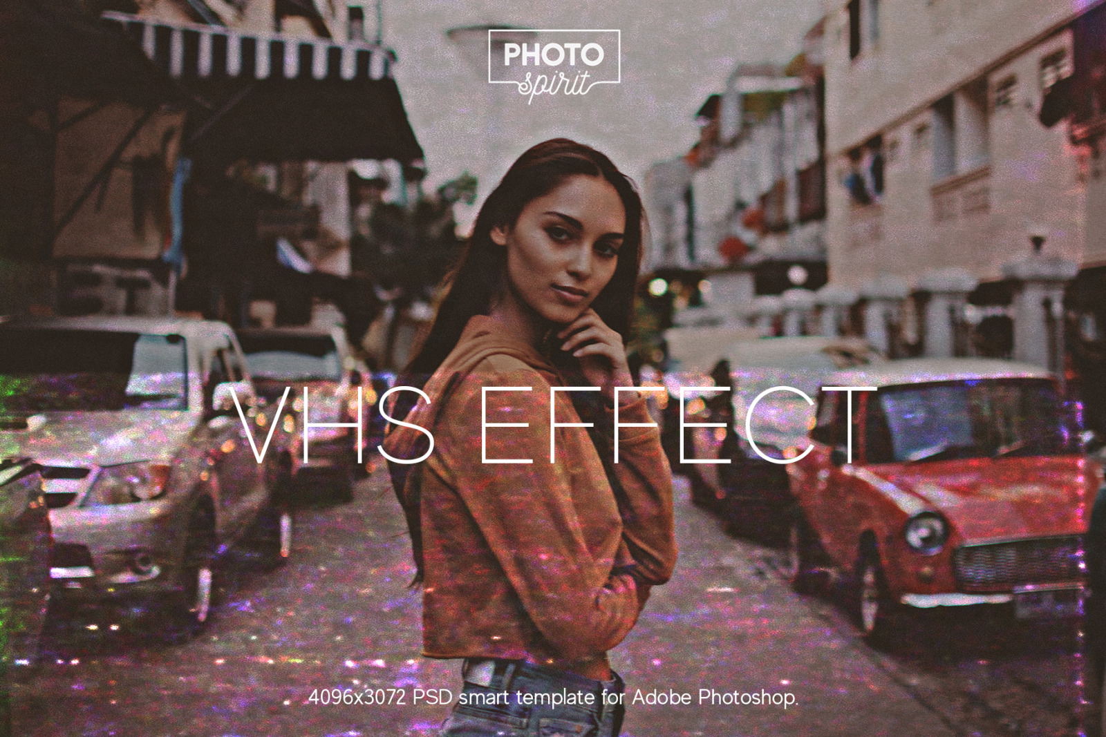 VHS Effect for Photoshop