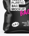 Glossy Food Bag Mockup