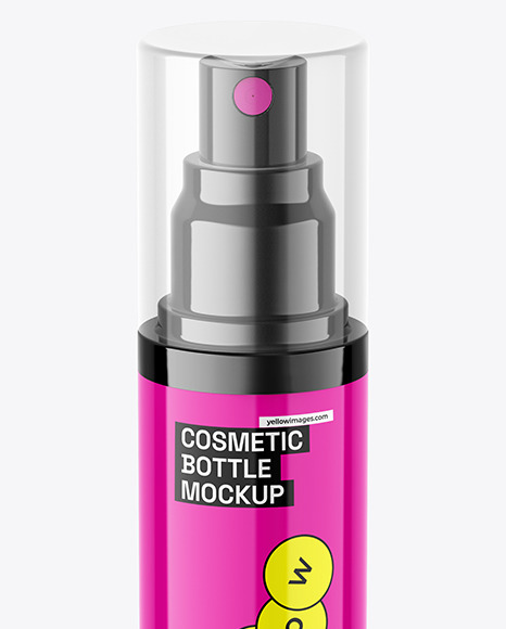 Cosmetic Bottle Mockup