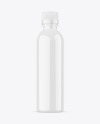 Glossy Plastic Bottle Mockup