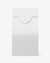 Matte Paper Food Bag Mockup