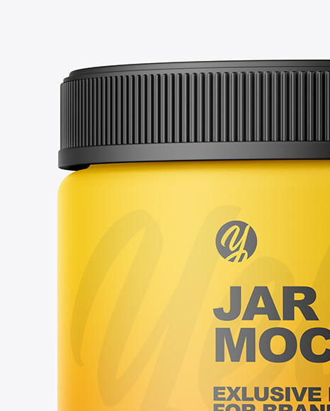 Matte Jar Mockup