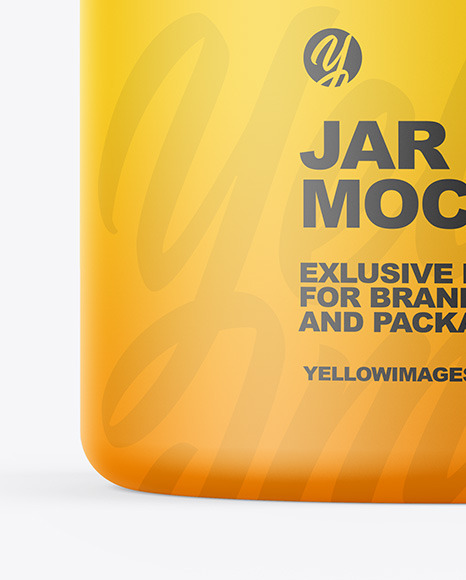 Matte Jar Mockup
