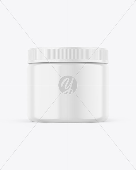 Glossy Jar Mockup