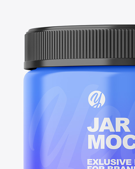 Glossy Jar Mockup