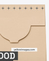 Kraft Paper Food Bag Mockup