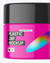 Plastic Jar Mockup