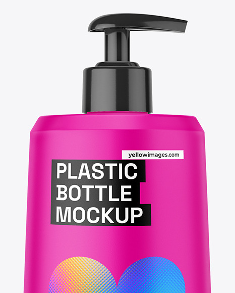 Plastic Bottle Mockup