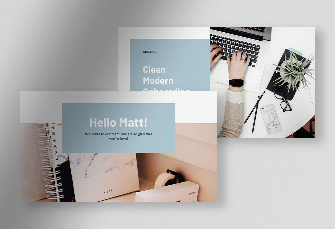 Aquene – Baby Blue Clean Modern Onboarding for New Employee Presentation Aquene – Baby Blue Clean Modern Onboarding for New Employee Presentation