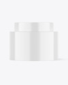 Glossy Cosmetic Jar Mockup