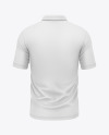 Men's Short Sleeve Polo Shirt Mockup