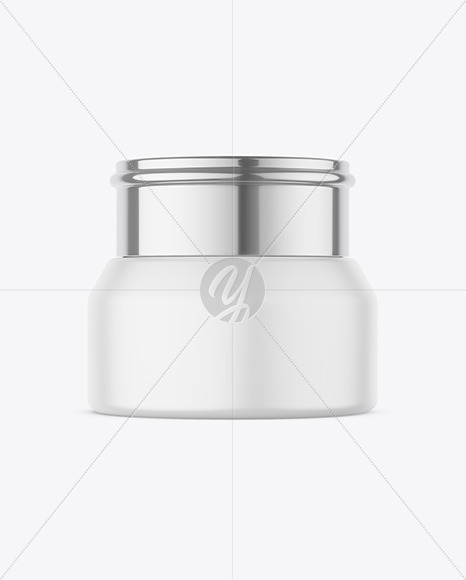 Matte Cosmetic Jar Mockup Matte Cosmetic Jar Mockup