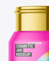 Matte Cosmetic Jar Mockup Matte Cosmetic Jar Mockup
