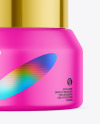 Matte Cosmetic Jar Mockup Matte Cosmetic Jar Mockup