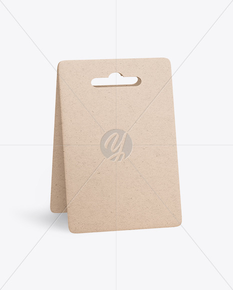 Kraft Paper Label Tag Mockup