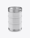 50L Glossy Beer Keg Mockup