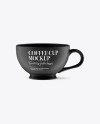 Matte Coffee Cup Mockup