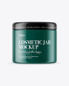 Glossy Cosmetic Jar Mockup Glossy Cosmetic Jar Mockup
