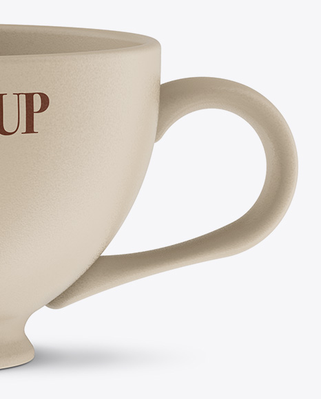 Ceramic Coffee Cup Mockup