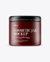 Matte Cosmetic Jar Mockup Matte Cosmetic Jar Mockup