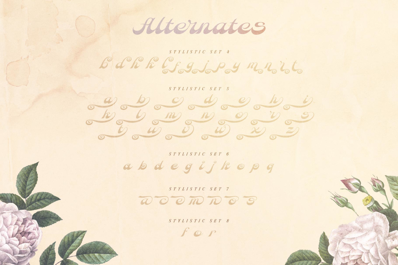 Hoky Mint Typeface Hoky Mint Typeface