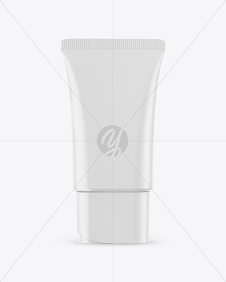 Matte Cosmetic Tube Mockup