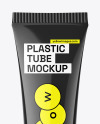 Glossy Cosmetic Tube Mockup Glossy Cosmetic Tube Mockup