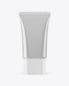 Metallic Cosmetic Tube Mockup Metallic Cosmetic Tube Mockup