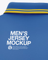 Men's Short Sleeve Polo Shirt Mockup