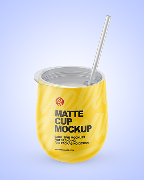 Matte Cup Mockup