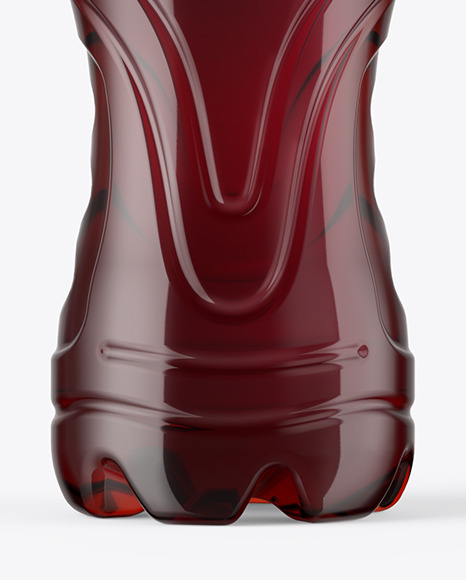 1,5L Pet Juice Bottle Mockup