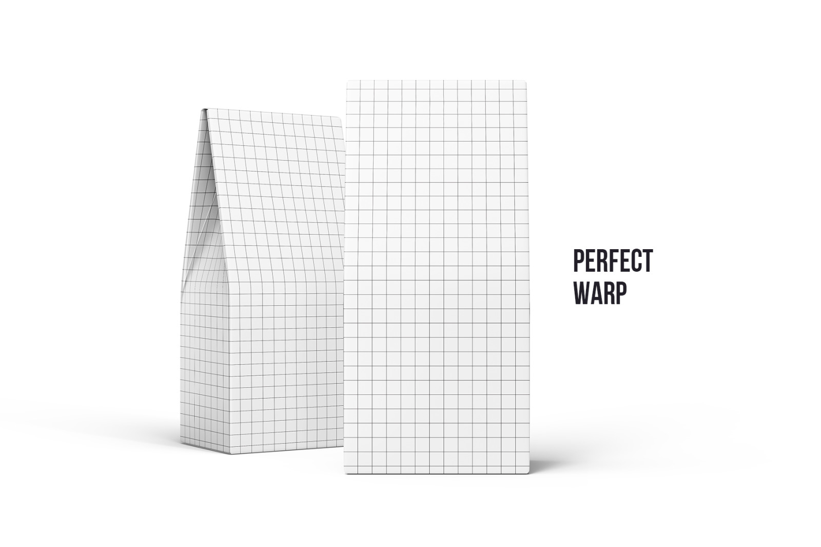 Two Paper Bag Mockup in one scene Two Paper Bag Mockup in one scene