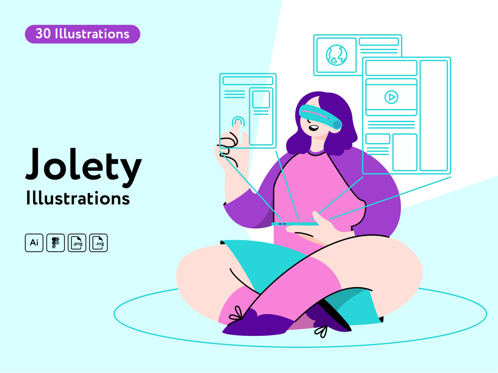 Jolety Technology Illustrations