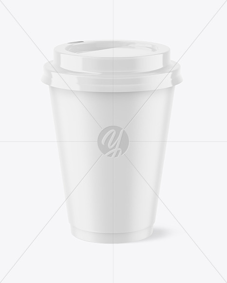 Matte Coffee Cup Mockup