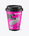 Matte Coffee Cup Mockup