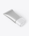 Metallic Cosmetic Tube Mockup Metallic Cosmetic Tube Mockup