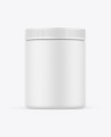 Matte Jar Mockup