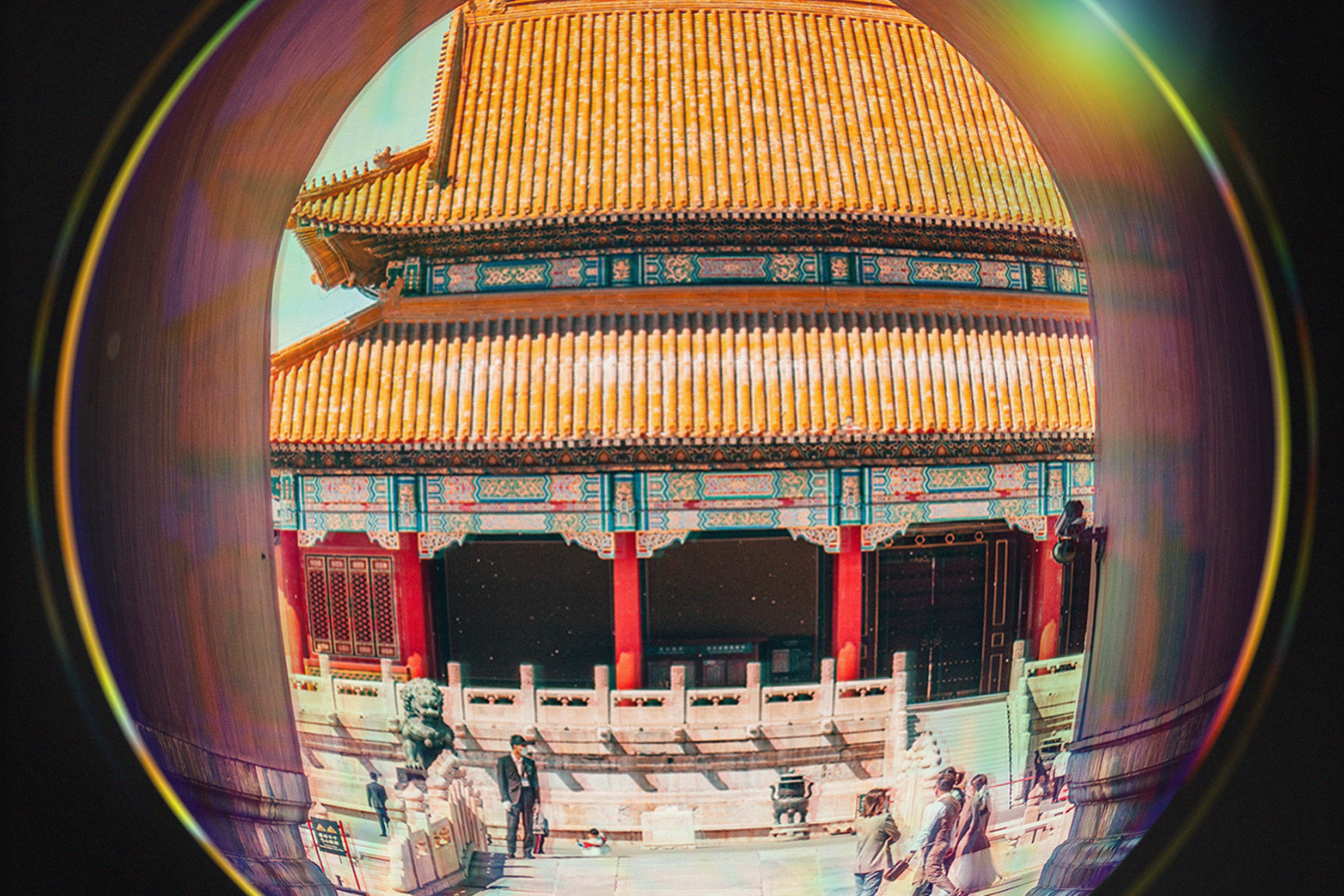 Fisheye Lens Photo Effect