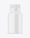 Glossy Pills Jar Mockup