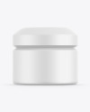 Matte Cosmetic Jar Mockup