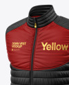 Matte Nylon Down Vest Mockup