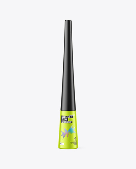 Metallic Eyeliner Tube Mockup